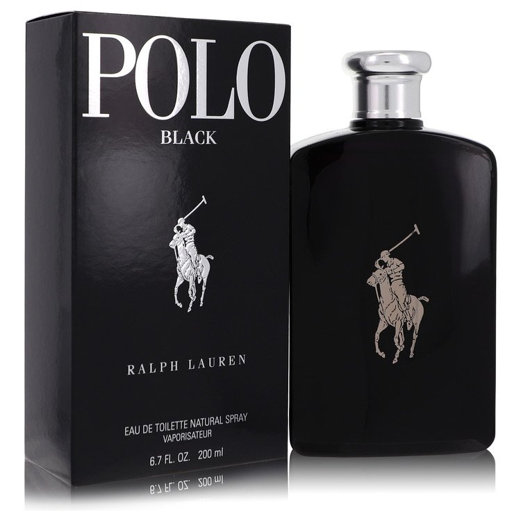 Polo Black by Ralph Lauren Eau De Toilette Spray 6.7 oz Polo Black by Ralph Lauren Eau De Toilette Spray 6.7 oz